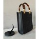 Replicas Bolso shopper Fendi Mini Sunshine 8BS051 Negro Baratos