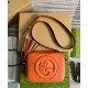 Replicas Gucci Blondie Pequeño Bolso De Hombro 742360 Naranja Baratos