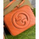 Replicas Gucci Blondie Pequeño Bolso De Hombro 742360 Naranja Baratos