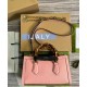 Replicas Gucci Diana Pequeño Bolso De Hombro 735153 Rosa Baratos