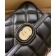 Replicas Gucci Deco Mini Bolso De Hombro 741457 Negro Baratos