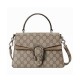 Replicas Bolso pequeño con asa superior Dionysus de Gucci 739496 Albaricoque Baratos