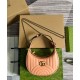 Replicas Gucci GG Marmont Matelasse Mini Bolso 699514 Rosa Baratos