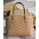 Replicas Bolso tote grande Gucci GG Marmont 739684 Albaricoque Baratos