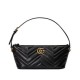 Replicas Gucci GG Marmont Bolso de Hombro 739166 Negro Baratos