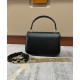 Replicas Gucci Blondie Top-handle Bag 735101 Negro Baratos