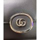 Replicas Gucci Petite GG Mini Bolso de Hombro 739722 Negro Baratos