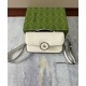 Replicas Minibolso de hombro Gucci Petite GG 739722 Crema Baratos