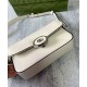 Replicas Minibolso de hombro Gucci Petite GG 739722 Crema Baratos