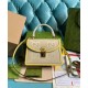 Replicas Gucci Ophidia Jumbo GG Bolso con asa superior 651055 Amarillo Baratos