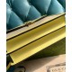 Replicas Gucci Ophidia Jumbo GG Bolso con asa superior 651055 Amarillo Baratos