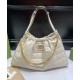 Replicas Bolso tote mediano Gucci Deco 746210 Crema Baratos