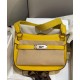 Replicas Hermes Jypsiere Mini Bolso Amarillo Baratos