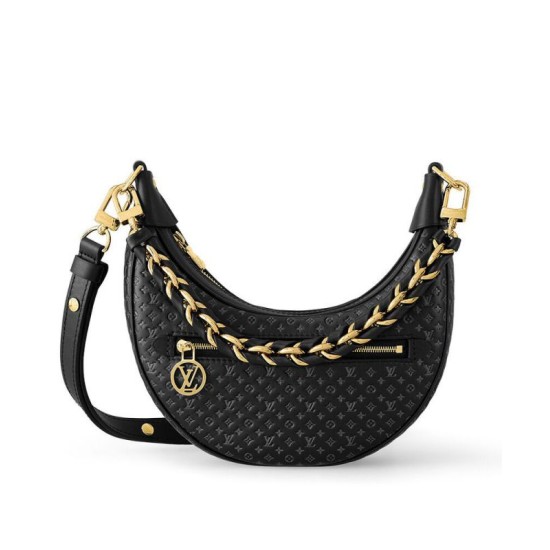 Replicas Bolso Louis Vuitton Loop M22591 Negro Baratos