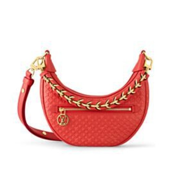 Replicas Bolso Louis Vuitton Loop M22594 Rojo Baratos