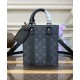 Replicas Louis Vuitton Sac Plat Mini M46453 Negro Baratos