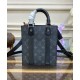 Replicas Louis Vuitton Sac Plat Mini M46453 Negro Baratos