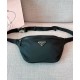 Replicas Riñonera Prada Re-Nylon Y Piel Saffiano 2VL033 Negro Baratos