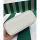 Replicas Minibolso de piel Prada 1BH202 Blanco Baratos