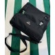 Replicas Bolso De Hombro Prada Re-Nylon Y Saffiano 2VD052 Negro Baratos