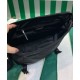 Replicas Bolso De Hombro Prada Re-Nylon Y Saffiano 2VD052 Negro Baratos