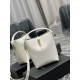 Replicas YSL Saint Laurent Le 5 A 7 Bolso bombonera blanco Baratos