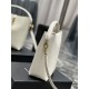 Replicas YSL Saint Laurent Le 5 A 7 Bolso bombonera blanco Baratos