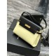 Replicas YSL Saint Laurent Manhattan Bandolera Negro / Amarillo Baratos