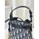 Replicas Bolso Christian Dior Pequeño C'est Dior Azul Dior Oblique Jacquard Baratos Imitacion