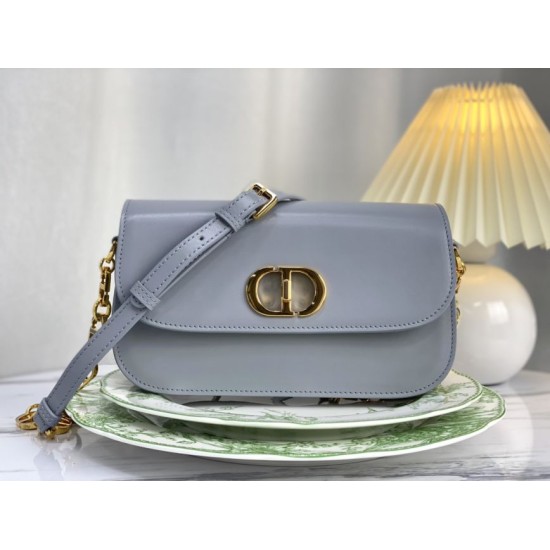 Replicas Christian Dior Bolso 30 Montaigne Avenue Caja gris Piel de becerro Baratos Imitacion