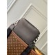 Replicas Bolso Louis Vuitton Fastline Messenger LV Aerogram M22482 Negro Baratos Imitacion