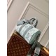 Replicas Bolsa Louis Vuitton Keepall Bandoulière 25 M22527 Verde claro Baratos Imitacion