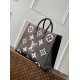 Replicas Louis Vuitton Onthego GM Tote Bag M45945 Monograma bicolor Baratos Imitacion