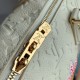 Replicas Louis Vuitton LV x YK Speedy Bandoulière 25 M46415 Beige Baratos Imitacion