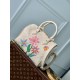 Replicas Louis Vuitton LV x YK Speedy Bandoulière 25 M46415 Beige Baratos Imitacion