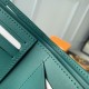 Replicas Monedero múltiple Louis Vuitton LV Aerogram M82273 Verde Baratos Imitacion