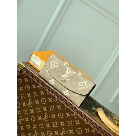 Replicas Cartera Louis Vuitton Emilie Bicolor Monogram M82341 Baratos Imitacion