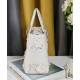 Replicas Bolso Christian Dior Lady D-Lite Mediano Bordado Con Motivo D-Lace Natural Blanco Baratos Imitacion