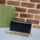 Replicas Cartera con cadena Gucci Diana 658243 Negro Imitacion España