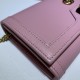 Replicas Cartera con cadena Gucci Diana 658243 Rosa Imitacion España