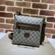 Replicas Bolso bandolera Gucci GG Supreme 681021 Café Imitacion España