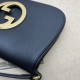 Replicas Gucci Blondie bolso de hombro 699268 Negro Imitacion España