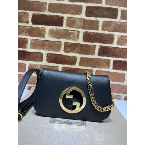 Replicas Gucci Blondie bolso de hombro 699268 Negro Imitacion España