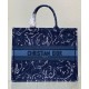 Replicas Christian Dior Bolso grande Dior Book Tote azul Imitacion España