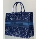 Replicas Christian Dior Bolso grande Dior Book Tote azul Imitacion España