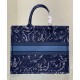 Replicas Christian Dior Bolso grande Dior Book Tote azul Imitacion España