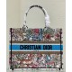 Replicas Christian Dior Bolso tote Dior mediano Blanco Imitacion España