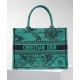 Replicas Christian Dior Dior Book Tote mediano verde Imitacion España