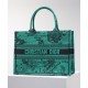 Replicas Christian Dior Dior Book Tote mediano verde Imitacion España