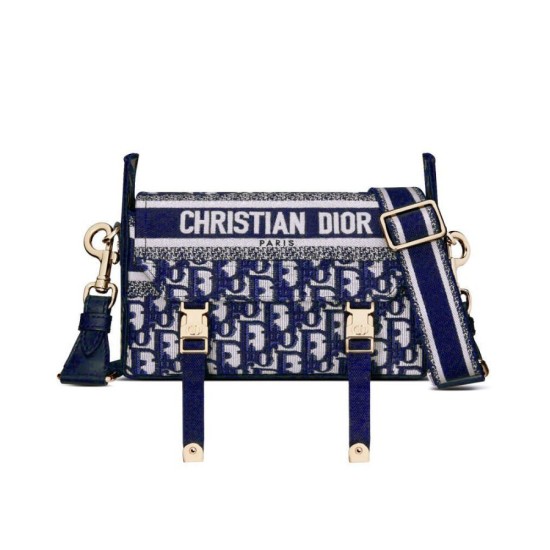 Replicas Christian Dior Bolso pequeño Diorcamp azul Imitacion España